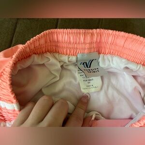 Nice pink pair of athletic shorts from varsity sport